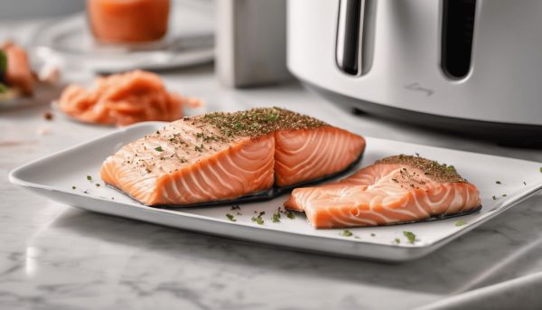 Cuisson parfaite du saumon surgelés au air fryer