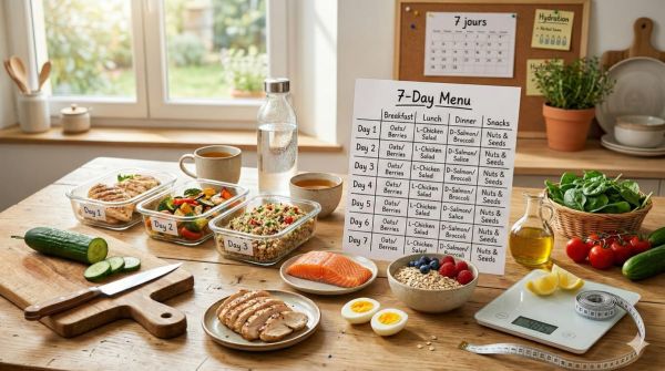 Liste de course étudiant : manger équilibré avec 50 euros