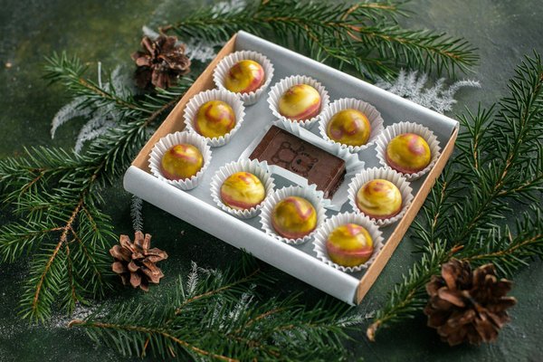 Découvrez le calendrier de l'avent chocolat bio à 35,90 €